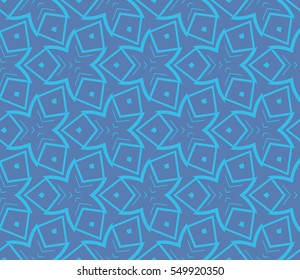 Modern geometric seamless pattern. For design, page fill, wallpaper. Vector illustration