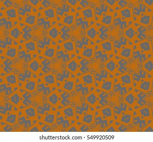 Modern geometric seamless pattern. For design, page fill, wallpaper. Vector illustration