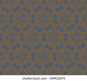 Modern geometric seamless pattern. For design, page fill, wallpaper. Vector illustration