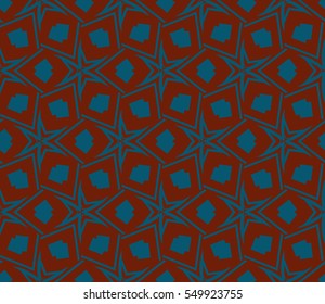 Modern geometric seamless pattern. For design, page fill, wallpaper. Vector illustration