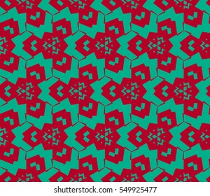Modern geometric seamless pattern. For design, page fill, wallpaper. Vector illustration