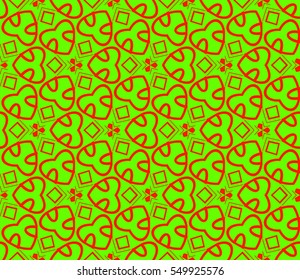 Modern geometric seamless pattern. For design, page fill, wallpaper. Vector illustration