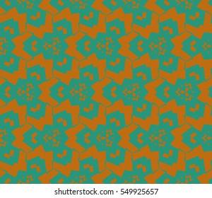 Modern geometric seamless pattern. For design, page fill, wallpaper. Vector illustration