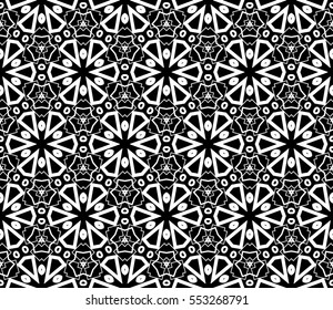 Modern geometric seamless pattern. For design, page fill, wallpaper.Vector illustration