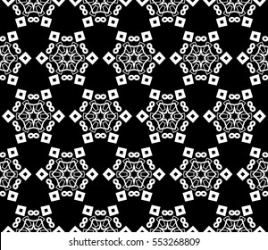Modern geometric seamless pattern. For design, page fill, wallpaper.Vector illustration