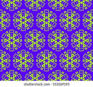 Modern geometric seamless pattern. For design, page fill, wallpaper.Vector illustration