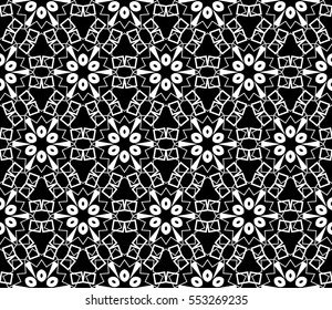 Modern geometric seamless pattern. For design, page fill, wallpaper.Vector illustration