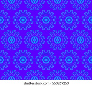 Modern geometric seamless pattern. For design, page fill, wallpaper.Vector illustration
