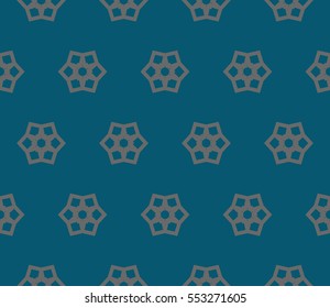 Modern geometric seamless pattern. For design, page fill, wallpaper. Vector illustration