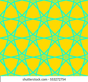 Modern geometric seamless pattern. For design, page fill, wallpaper. Vector illustration