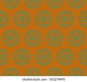 Modern geometric seamless pattern. For design, page fill, wallpaper.Vector illustration