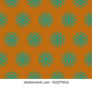 Modern geometric seamless pattern. For design, page fill, wallpaper.Vector illustration