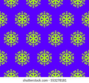 Modern geometric seamless pattern. For design, page fill, wallpaper.Vector illustration