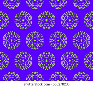 Modern geometric seamless pattern. For design, page fill, wallpaper.Vector illustration