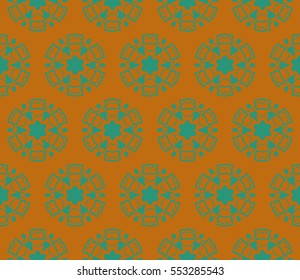Modern geometric seamless pattern. For design, page fill, wallpaper.Vector illustration
