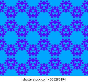 Modern geometric seamless pattern. For design, page fill, wallpaper.Vector illustration