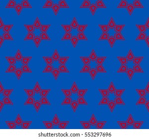 Modern geometric seamless pattern. For design, page fill, wallpaper.Vector illustration