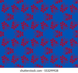 Modern geometric seamless pattern. For design, page fill, wallpaper.Vector illustration