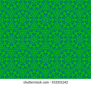 Modern geometric seamless pattern. For design, page fill, wallpaper.Vector illustration