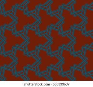 Modern geometric seamless pattern. For design, page fill, wallpaper. Vector illustration