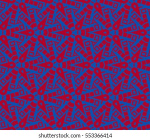 Modern geometric seamless pattern. For design, page fill, wallpaper. Vector illustration