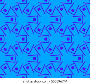 Modern geometric seamless pattern. For design, page fill, wallpaper. Vector illustration