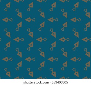 Modern geometric seamless pattern. For design, page fill, wallpaper. Vector illustration