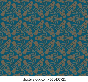 Modern geometric seamless pattern. For design, page fill, wallpaper. Vector illustration