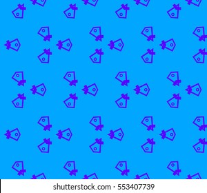 Modern geometric seamless pattern. For design, page fill, wallpaper. Vector illustration