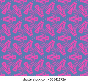Modern geometric seamless pattern. For design, page fill, wallpaper.Vector illustration