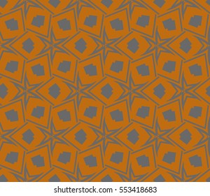 Modern geometric seamless pattern. For design, page fill, wallpaper.Vector illustration