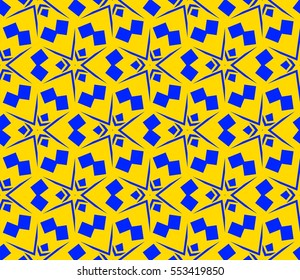 Modern geometric seamless pattern. For design, page fill, wallpaper.Vector illustration