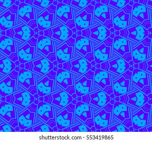 Modern geometric seamless pattern. For design, page fill, wallpaper.Vector illustration