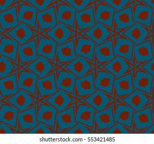 Modern geometric seamless pattern. For design, page fill, wallpaper.Vector illustration