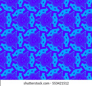 Modern geometric seamless pattern. For design, page fill, wallpaper.Vector illustration