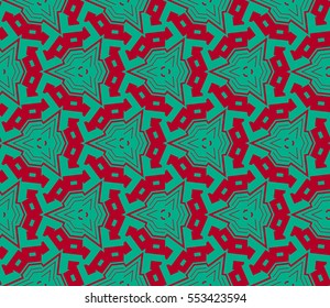 Modern geometric seamless pattern. For design, page fill, wallpaper.Vector illustration