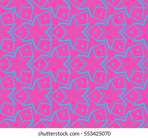 Modern geometric seamless pattern. For design, page fill, wallpaper.Vector illustration