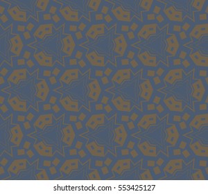 Modern geometric seamless pattern. For design, page fill, wallpaper.Vector illustration