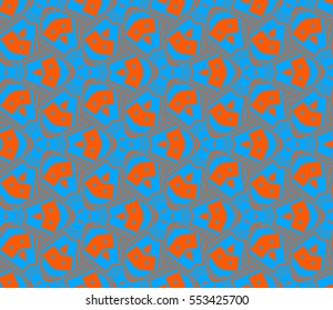 Modern geometric seamless pattern. For design, page fill, wallpaper.Vector illustration
