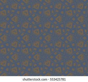 Modern geometric seamless pattern. For design, page fill, wallpaper.Vector illustration