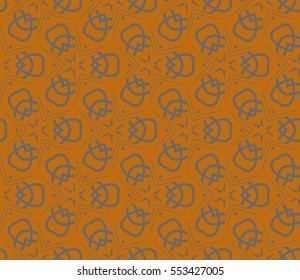 Modern geometric seamless pattern. For design, page fill, wallpaper. Vector illustration
