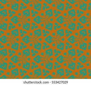 Modern geometric seamless pattern. For design, page fill, wallpaper. Vector illustration