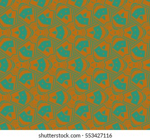Modern geometric seamless pattern. For design, page fill, wallpaper. Vector illustration