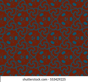 Modern geometric seamless pattern. For design, page fill, wallpaper. Vector illustration