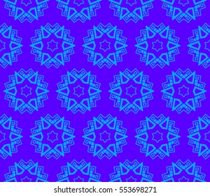 Modern geometric seamless pattern. For design, page fill, wallpaper. Vector illustration