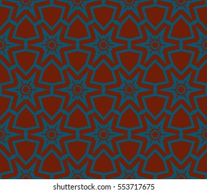 Modern geometric seamless pattern. For design, page fill, wallpaper.Vector illustration