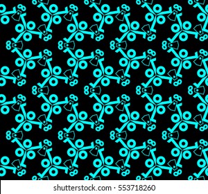Modern geometric seamless pattern. For design, page fill, wallpaper.Vector illustration