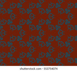 Modern geometric seamless pattern. For design, page fill, wallpaper.Vector illustration