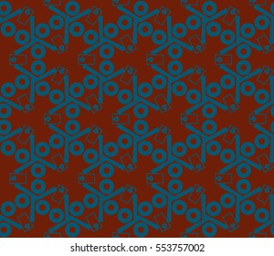 Modern geometric seamless pattern. For design, page fill, wallpaper.Vector illustration