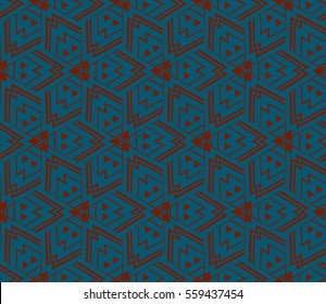 Modern geometric seamless pattern. For design, page fill, wallpaper.Vector illustration